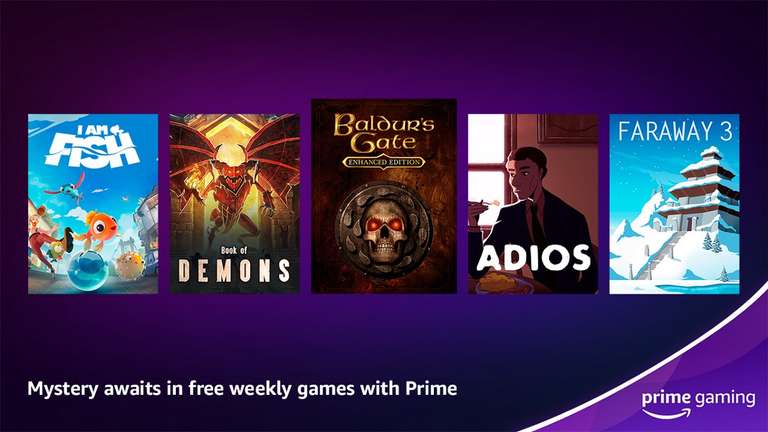 Amazon Prime Gaming - Marzec 2023: Baldur’s Gate: Enhanced Edition, Book of Demons, I Am Fish, Peaky Blinders: Mastermind i więcej...