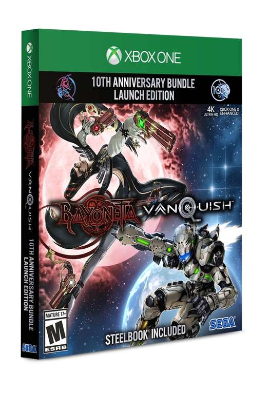Bayonetta & Vanquish 10th Anniversary Bundle Steelbook XBOX One / Xbox Series X