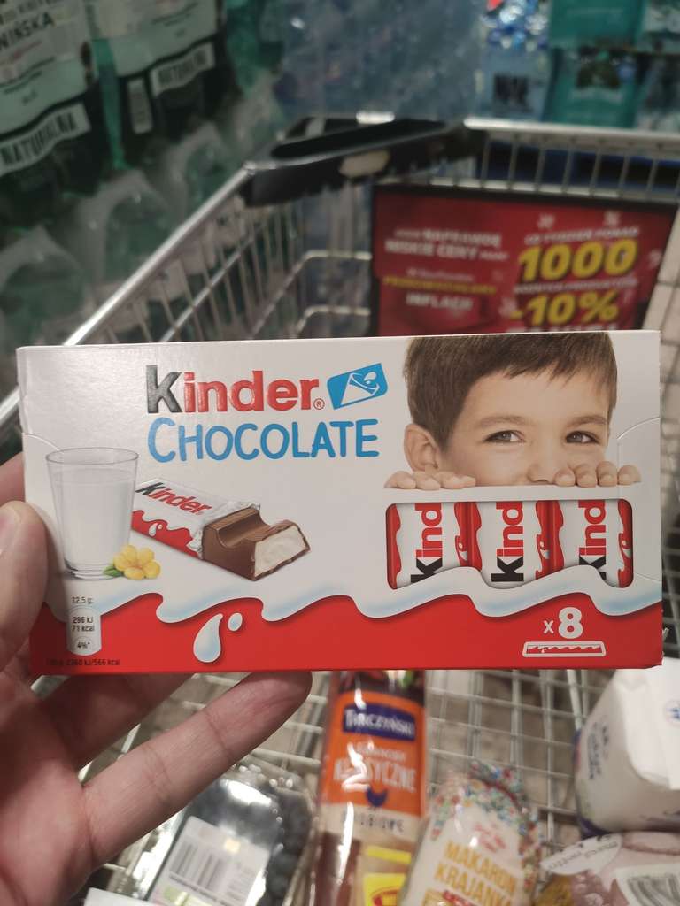 Kinder czekolada Kaufland