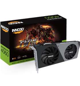 Karta graficzna Inno3D GeForce RTX 4060 Twin X2 + NVIDIA Game - PC Game Pass & GeForce Now
