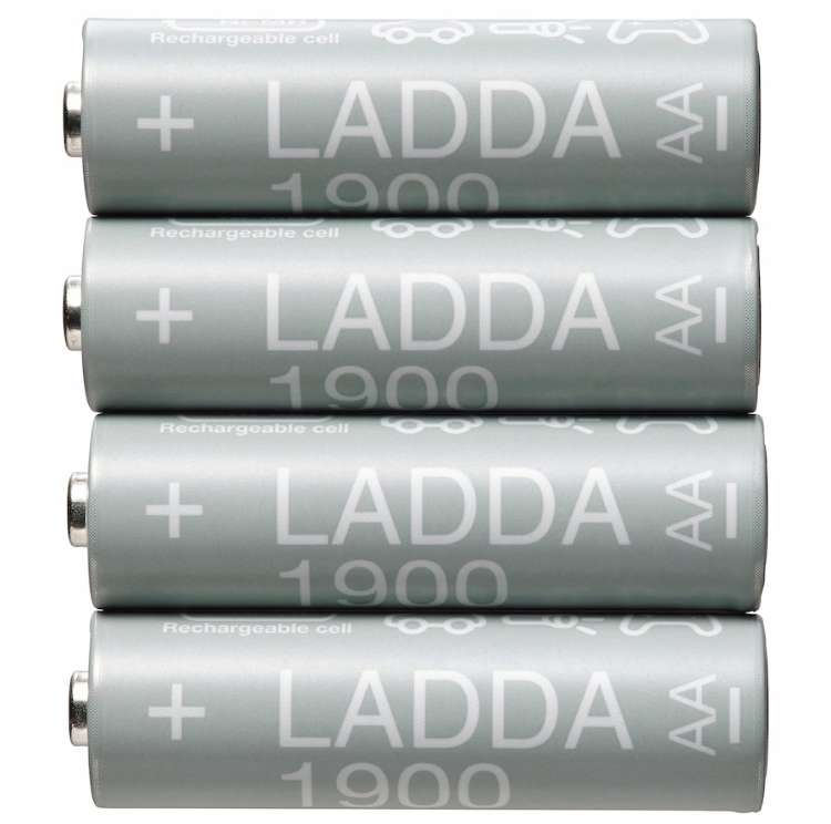 Akumulatory Ikea LADDA AA 1900mAh 4 sztuki