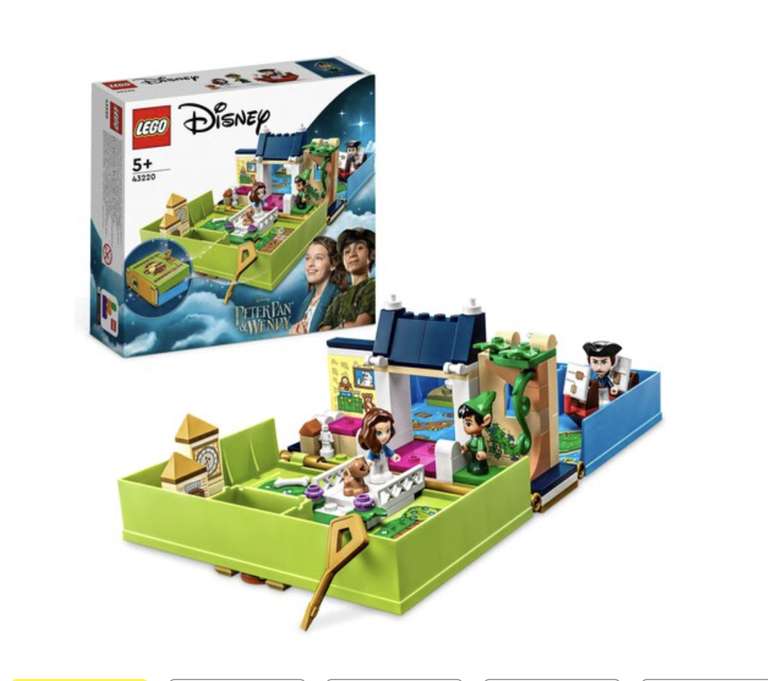 Klocki LEGO 43220 Disney ,Książka z przygodami Piotrusia Pana i Wendy