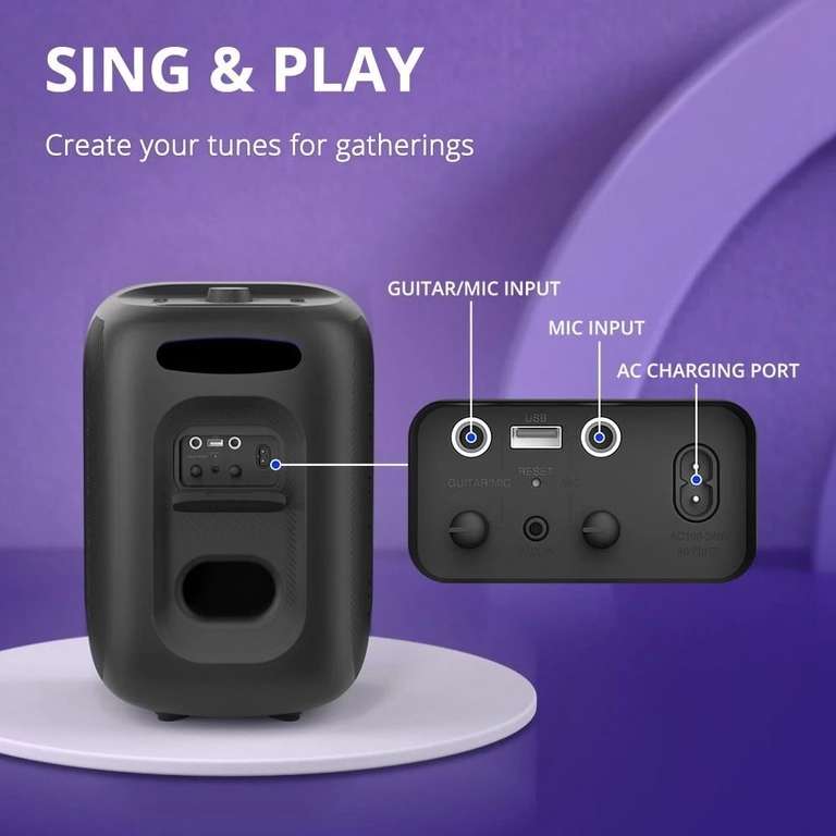 Głośnik bluetooth Tronsmart Halo 200 120W (+ 2 mikrofony) | Wysyłka z CZ | $129,35 @ Geekbuying.com