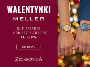 50% rabatu na biżuterię przy zakupie zegarka marki Meller @ Zegarownia