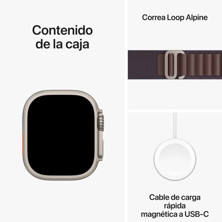 Apple Watch Ultra 2, rozmiar L,M [ 812,21 € + wysyłka 4,62 € ]