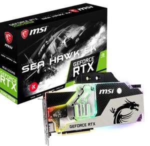 Karta graficzna MSI GeForce RTX 2080 SUPER SEA HAWK EK X 8GB [oferta Outlet]