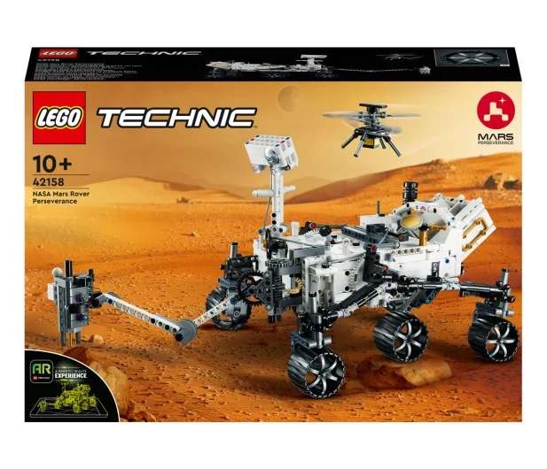 10% rabatu na dowolne zestawy LEGO w al.to (np. LEGO Technic 42158 NASA Mars Łazik kosmiczny za 287,10 zł)