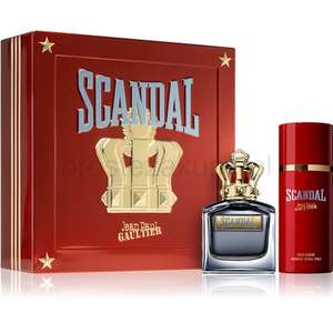 Jean Paul Gaultier Scandal Pour Homme, zestaw woda toaletowa 100 ml + dezodorant 150 ml (opis!)