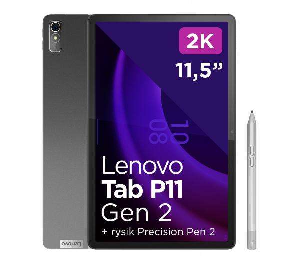 Tablet Lenovo P11 2nd Gen (11,5" 2K 120Hz, 6GB Ram, 128GB dysk + rysik) -> po cashbacku 1299 + ADP One na rok gratis