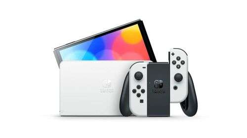 Konsola Nintendo Switch OLED biała lub czerwono-niebieska