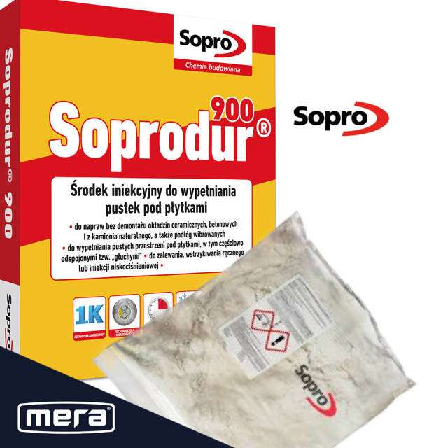 Sopro Soprodur 900 środek do wypełniania pustek pod płytkami