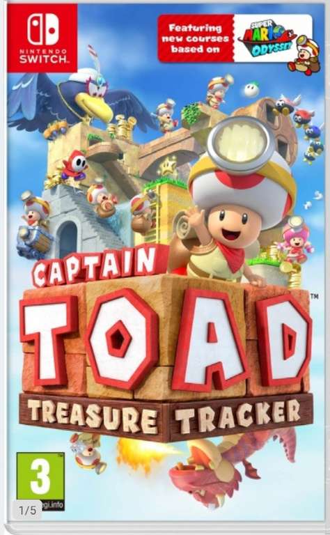 Captain Toad - Gra na Nintendo Switch - kartridż