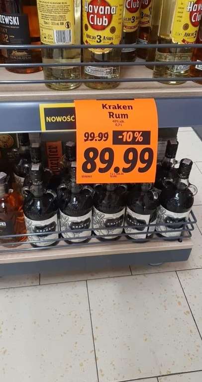 Rum Kraken 0,7 Lidl