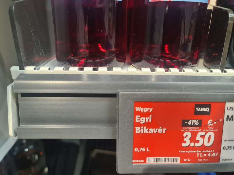 Wino Egri Bikaver 0,75 l w Lidl