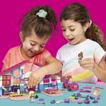 Mega Construx HBF32 - Zestaw zabawek Barbie Malibu, zestaw do budowania z 445 klocków, od 5 lat