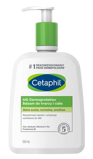 Cetaphil MD Dermoprotektor - balsam nawilżający 500ml (cena dla klubowiczów)