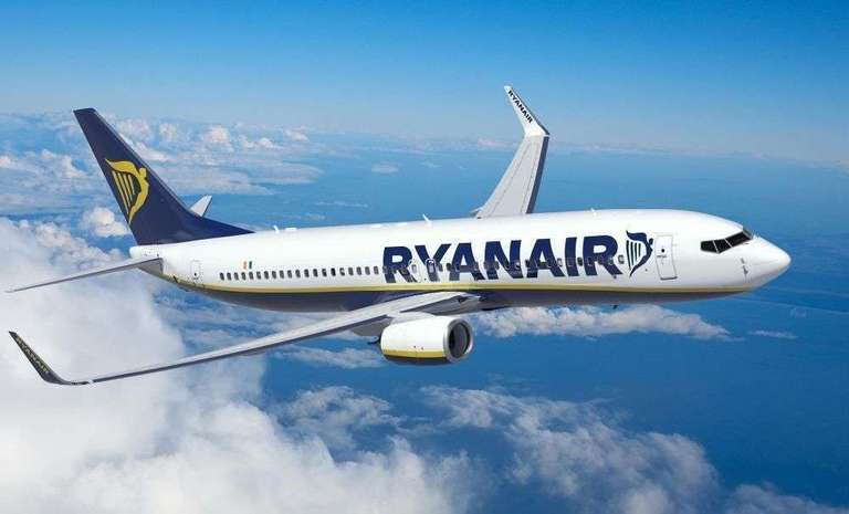 Błyskawiczna wyprzedaż w Ryanair. Loty od 59zł na podróże w terminie 17.01-30.04