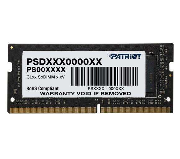 Pamięć RAM Patriot Signature Line DDR4 16GB 3200 CL22 SODIMM