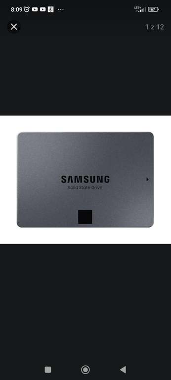 Samsung 2TB 2,5" SATA SSD 870 QVO