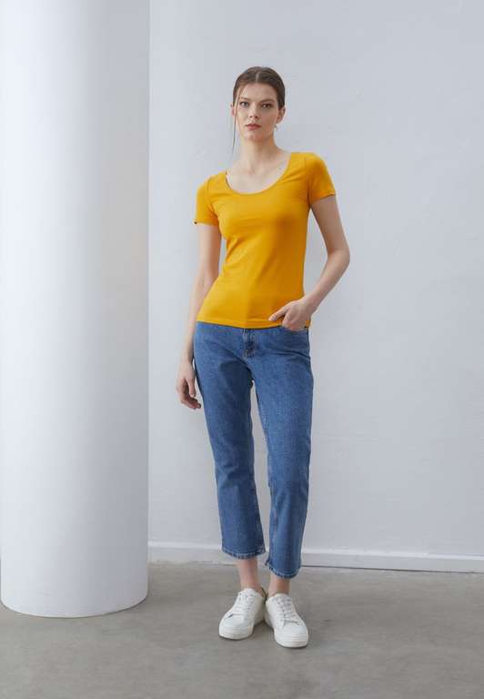 3-pak bawełnianych t-shirtów damskich Anna Field - dwa warianty @Lounge by Zalando