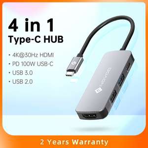 NOVOO HUB USB-C 4 In 1