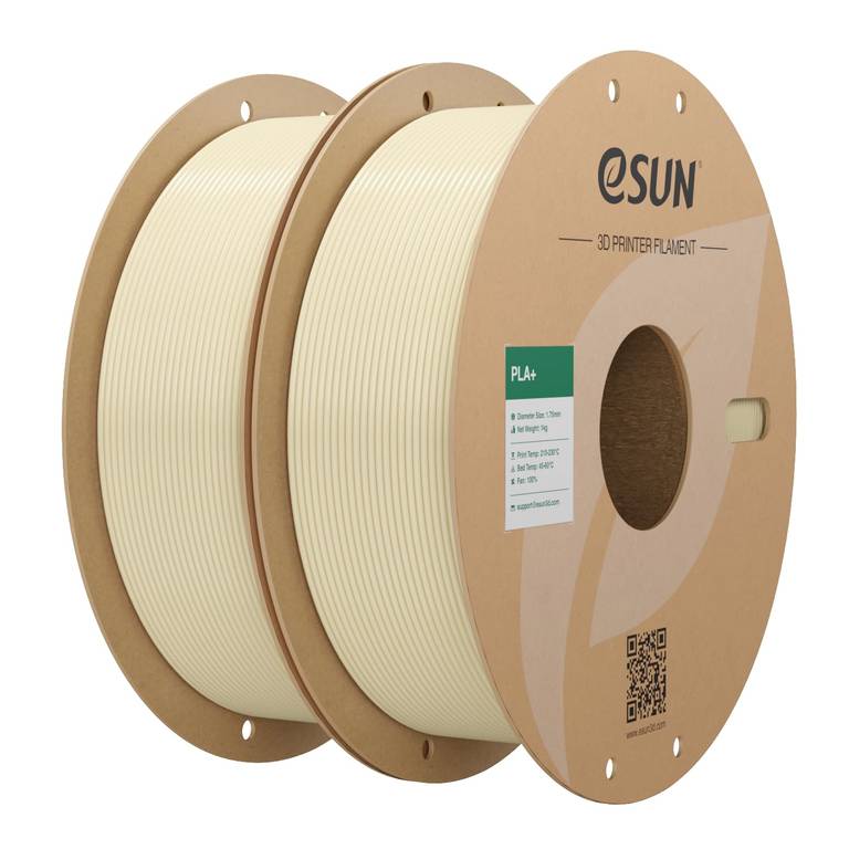 Filament eSUN Bone white, PLA-HS 3D 2kg; Prime