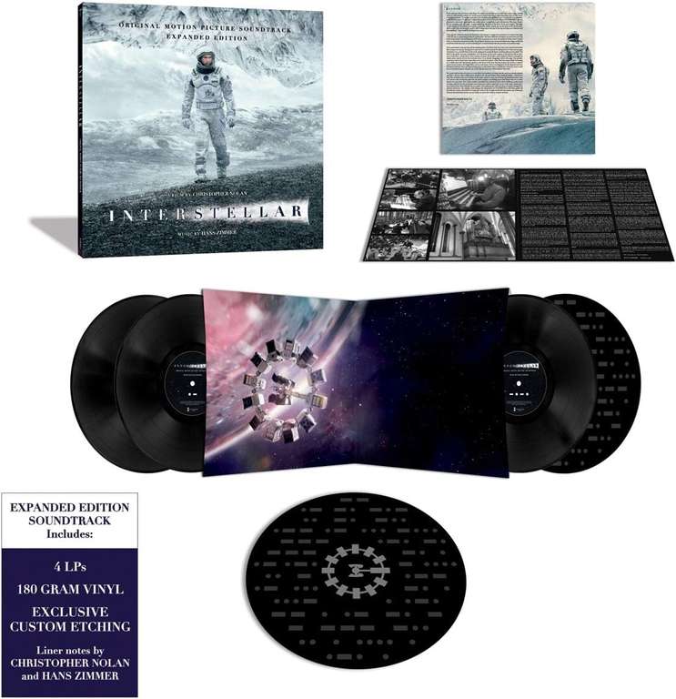 Winyl Interstellar OST 4 LP muzyka filmowa Hans Zimmer