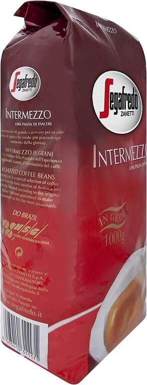 Kawa Segafrezo Zanetti Intermezzo, ziarna kawy - 1 opakowanie 1000 g