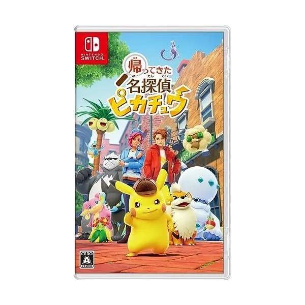 [ Nintendo Switch ] Detective Pikachu Returns (okładka jap, język eng) @ Allegro