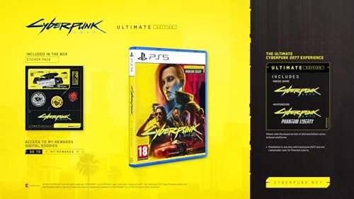 Gra Cyberpunk 2077: Ultimate Edition (PS5) £28.68