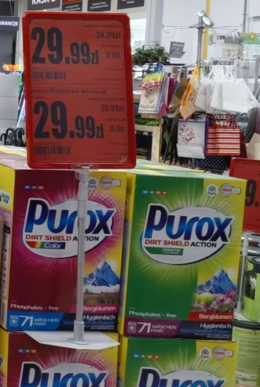 Purox Proszek do prania 5kg 71 prań