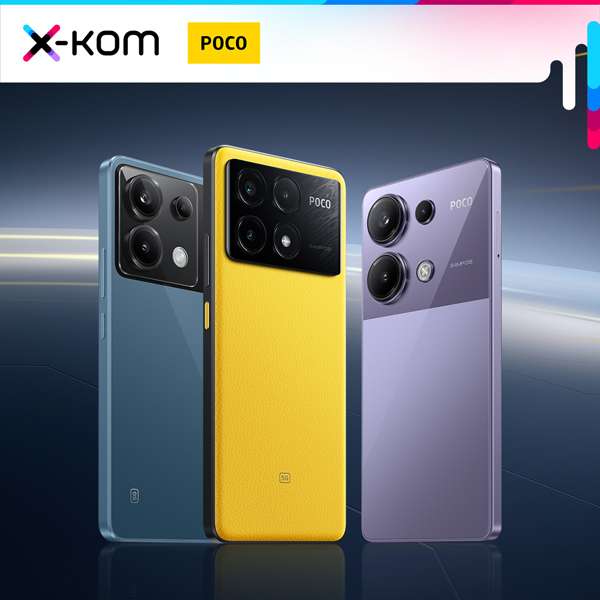 Premierowy Xiaomi POCO X6 5G 12/256GB (AMOLED 120Hz, 5100 mAh, ładowanie 67 W) za 1299 zł (Wersja x6 Pro za 1699 zł) – różne kolory @ x-kom