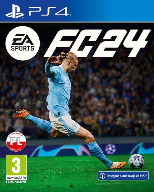 Gra EA Sports FC 24 na PS4 z aktualizacją do PS5 CENEO