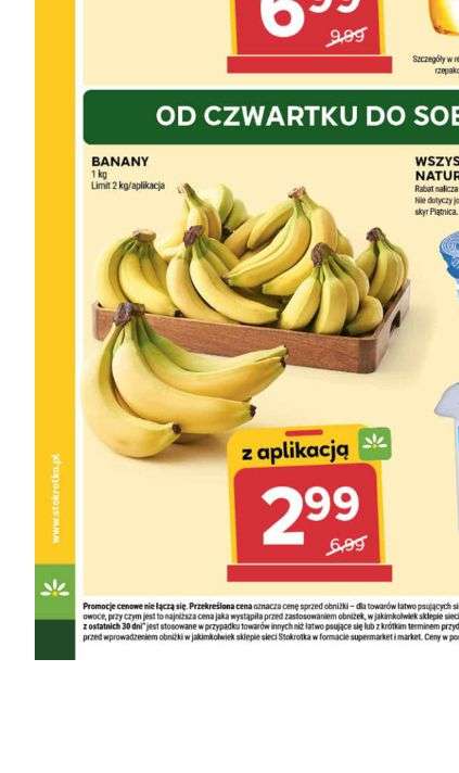 Banany kg stokrotka market express supermarket optima