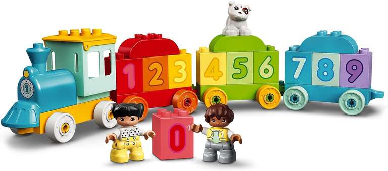 LEGO DUPLO 10954 Pociąg z cyferkami - nauka liczenia l darmowa dostawa z Amazon Prime