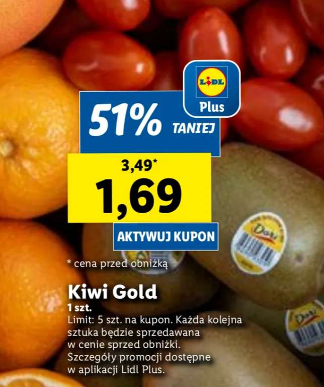 Kiwi Gold - Lidl