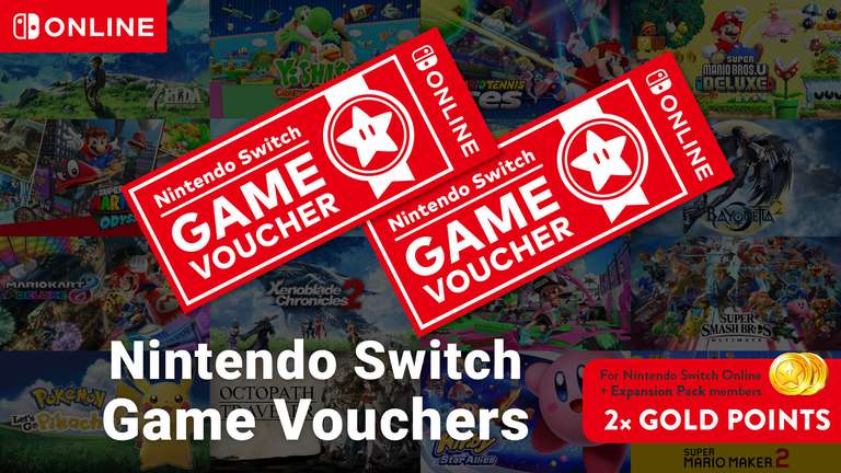 Nintento Switch (Nintendo Switch Game Vouchers)- Sposób na zakup dwóch premierowych gier Nintendo w cenie 200zł/sztuka (lub 190zł/sztuka)