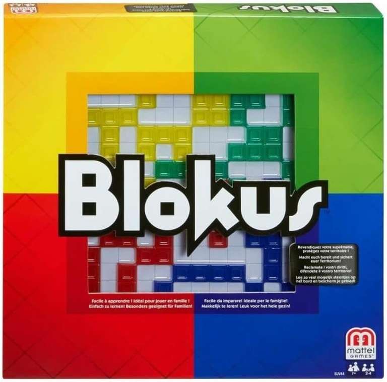 Gra strategiczna Blokus Mattel Games BJV44 za 75zł @ Amazon.pl