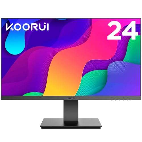 Monitor Koorui 24N1, 24 cale, IPS, 75Hz, Full HD