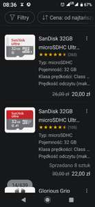 Karta microSD SanDisk Ultra A1 32 GB z prędkością odczytu do 120 MB w X-kom za 22 zł
