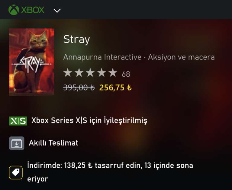 Stray Xbox One/Series X|S