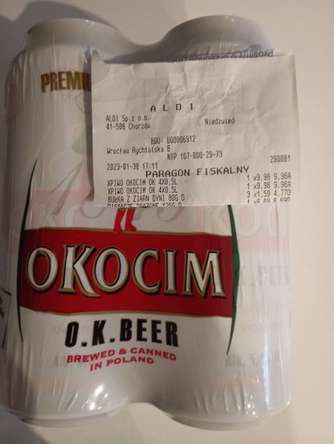 Piwo Okocim O.K. Beer, 4pack w dobrej cenie - Aldi