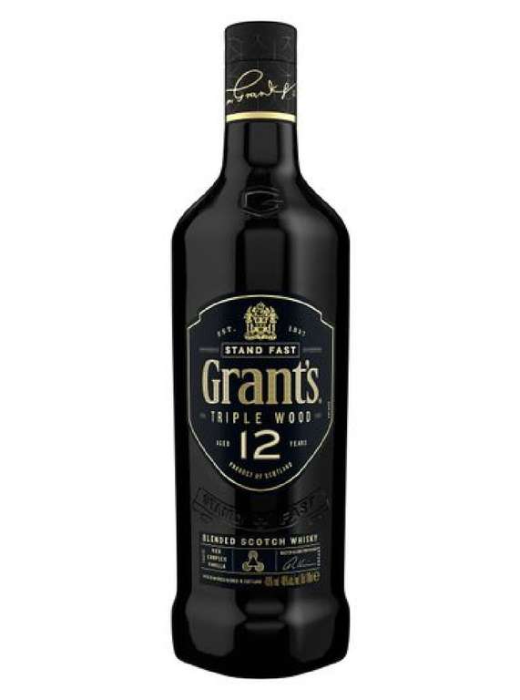 WHISKY GRANT'S 12YO 40% 0,7L (zbiorcza na whisky)