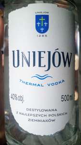 Wódka Uniejów - Thermal Vodka ziemniaczana w Społem Garwolin
