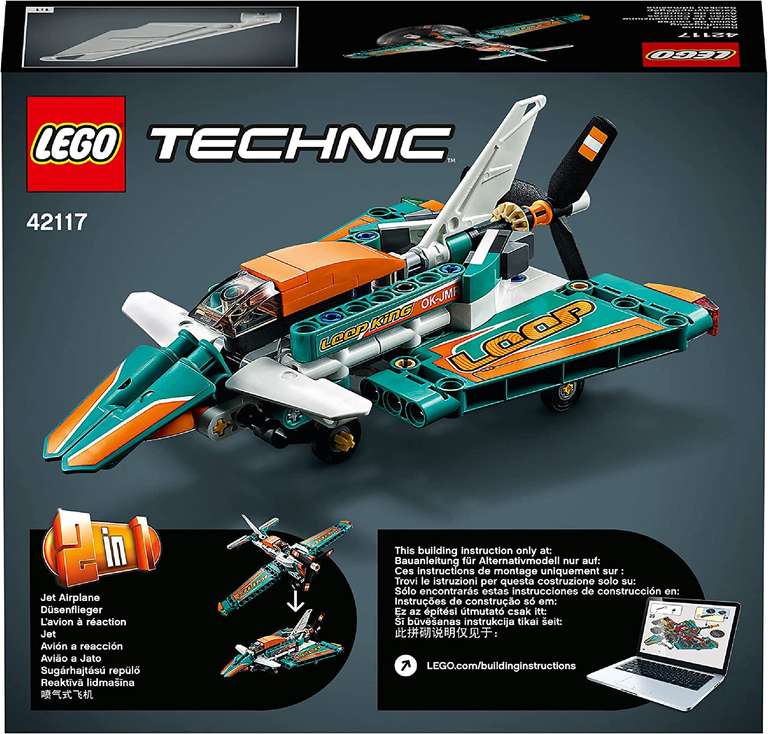 LEGO Technic 42117 Samolot wyścigowy