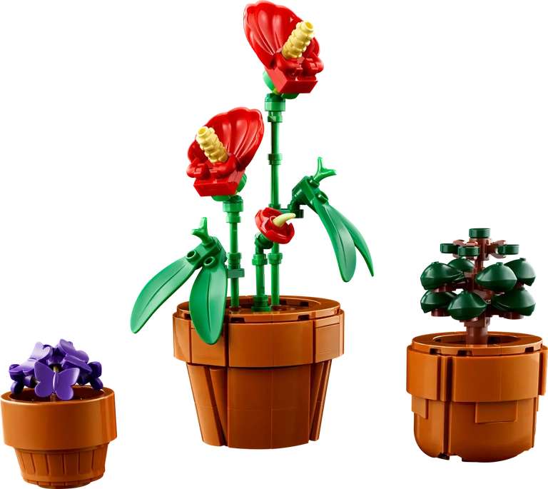 PRZEDSPRZEDAŻ LEGO 10329 ICONS - Małe roślinki