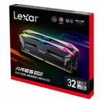 Pamięć RAM DDR5 Lexar Ares 6400MT/s CL32 2x16GB RGB | Hynix A-die