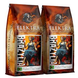 Kawa ziarnista 2kg Blue Orca Coffee - ELEKTRA Brazylia Barista Crema