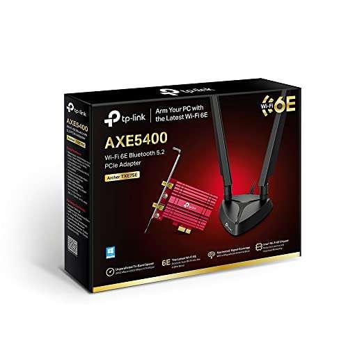 Archer TXE75E TP-Link WiFi 6E PCIe AXE5400 65,71€