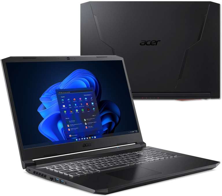 Laptop ACER Nitro 5 AN517-41 17.3" IPS 165Hz 16GB RAM 1TB SSD GeForce RTX3080 Windows 10 Home